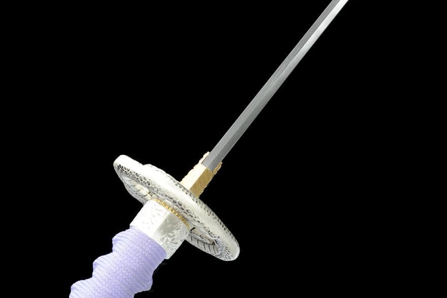 【白蛇】 日本刀 模造刀 居合刀 斬馬刀 龍泉剣 清剣 唐刀 漢剣