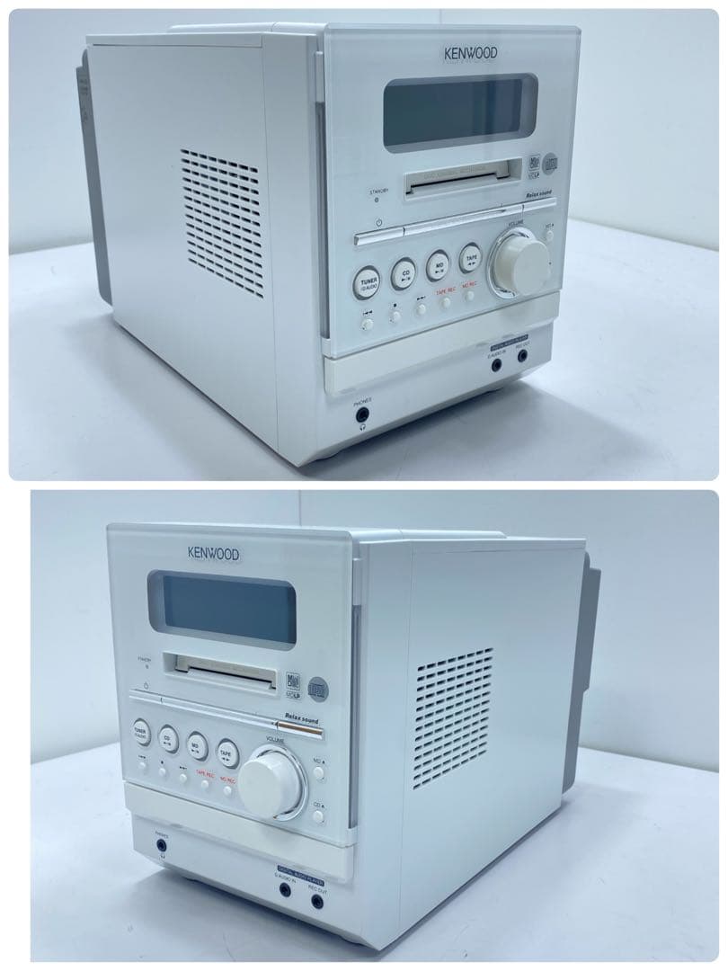 良品Kenwood LS-SZ3-W スピーカー　RXD-SZ3MDコンポセット