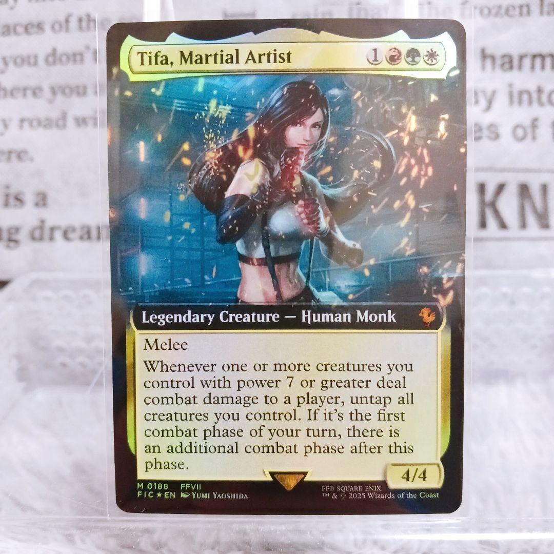 ❤️最安値❤️FINAL FANTASY MTG ティファ 英語版 拡張Foil