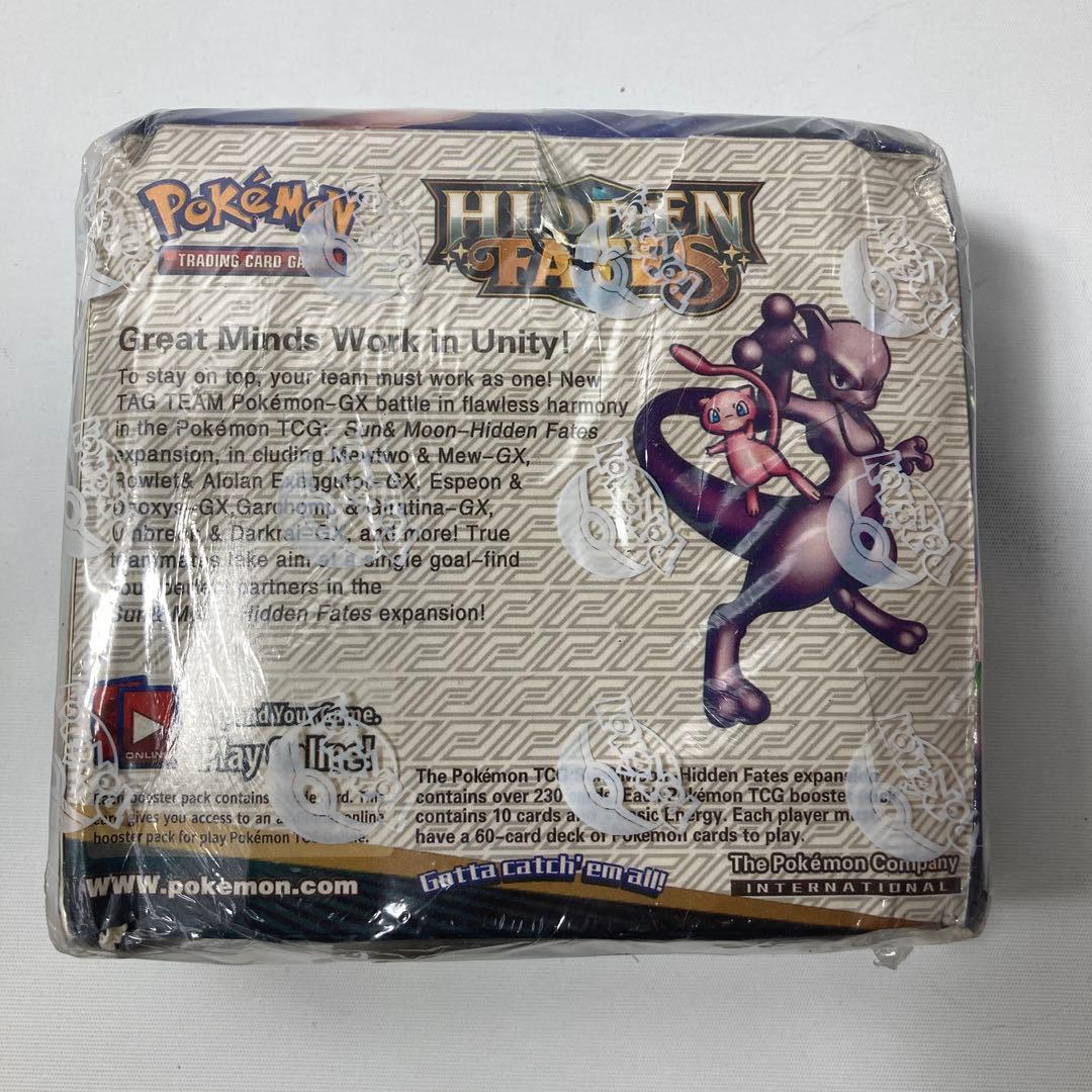 ポケモンカード　英語版　HIDDEN FATES 未開封BOX