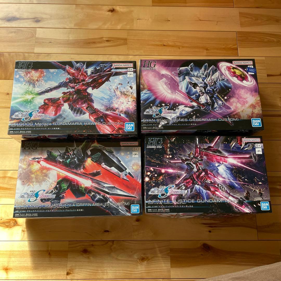 ガンプラ引退品　まとめ売り　ガンダムSEED FREEDOM