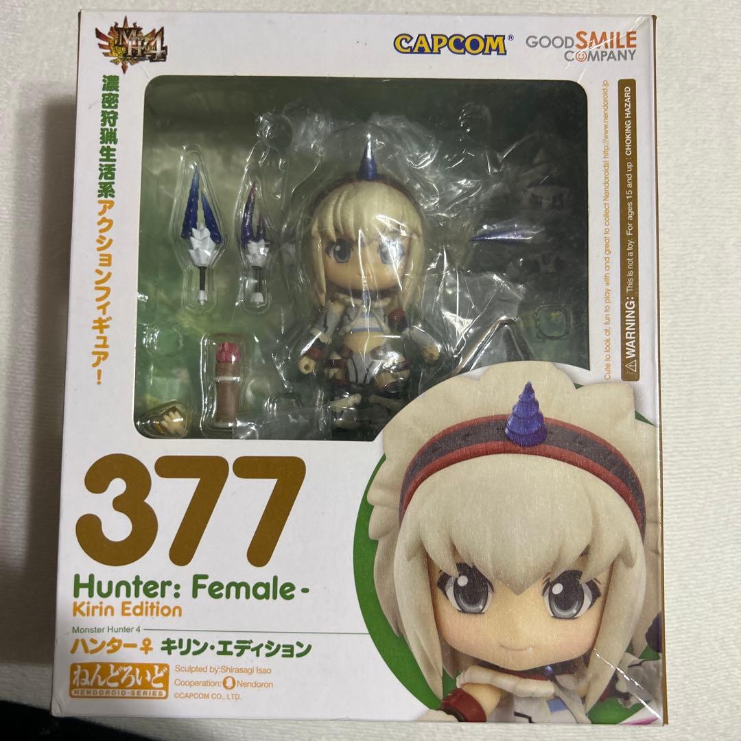 ねんどろいど 377 ハンター♀ キリンエディション