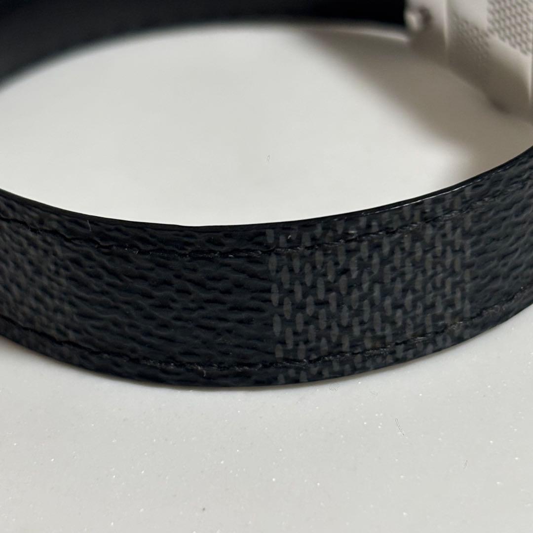 LOUIS VUITTON 新品同様品　モノグラムブレスレット　レザー極美品