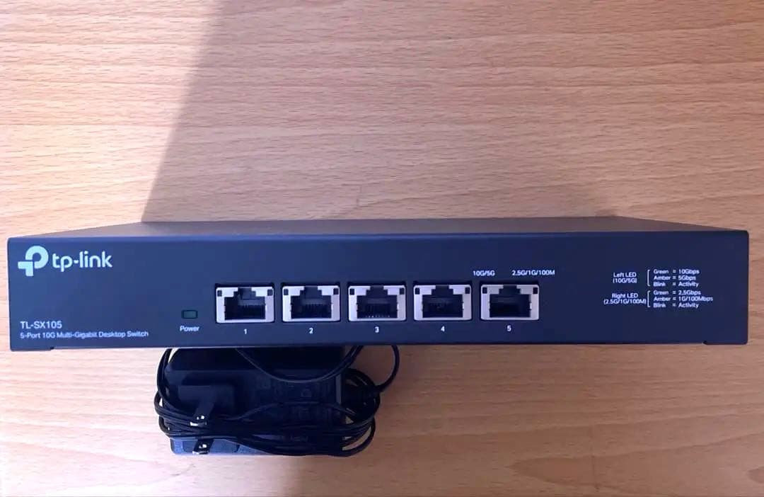 キ*ア様 10Gbps 5ポート スイッチングハブ TP-Link TL-SG1