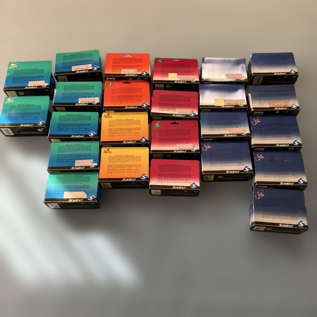 Solido ミニカーセット 全24台　キズあり　レア