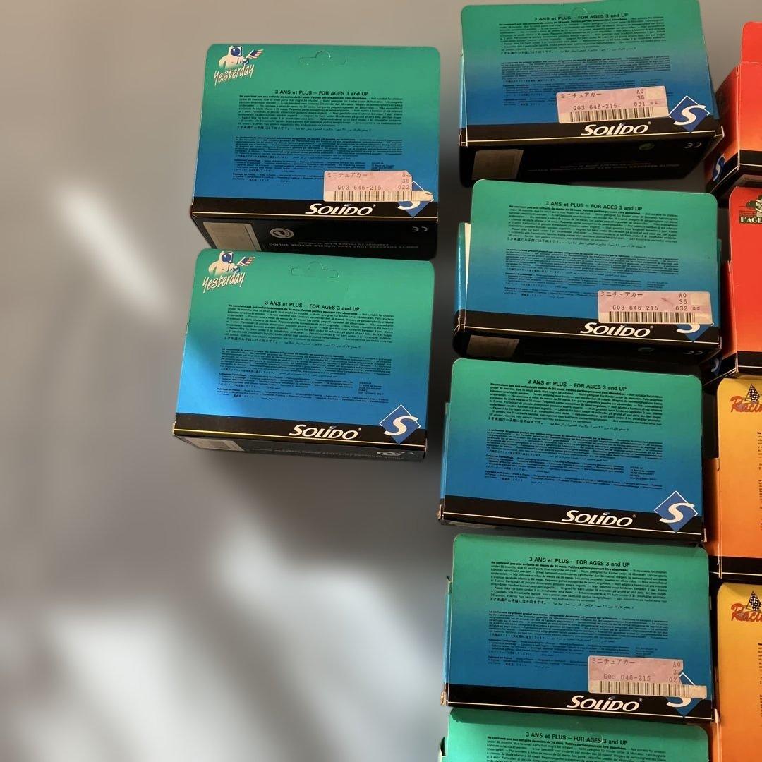 Solido ミニカーセット 全24台　キズあり　レア