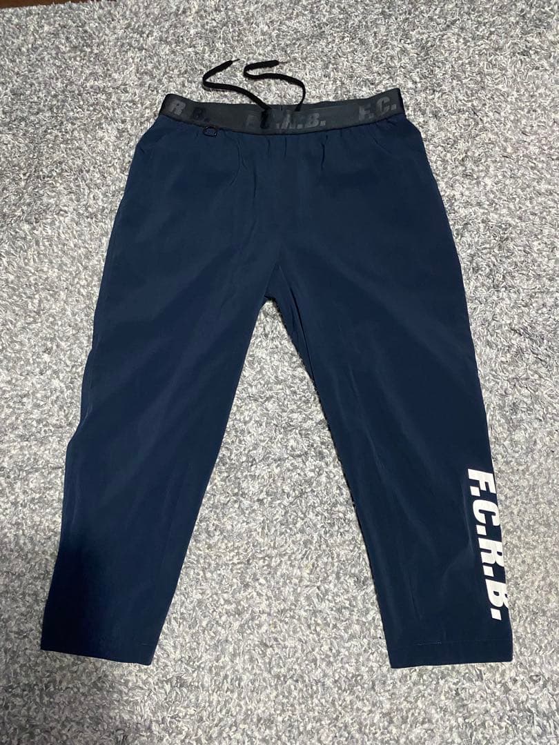 【美品】FCRB イージーサルエルパンツ ネイビー L