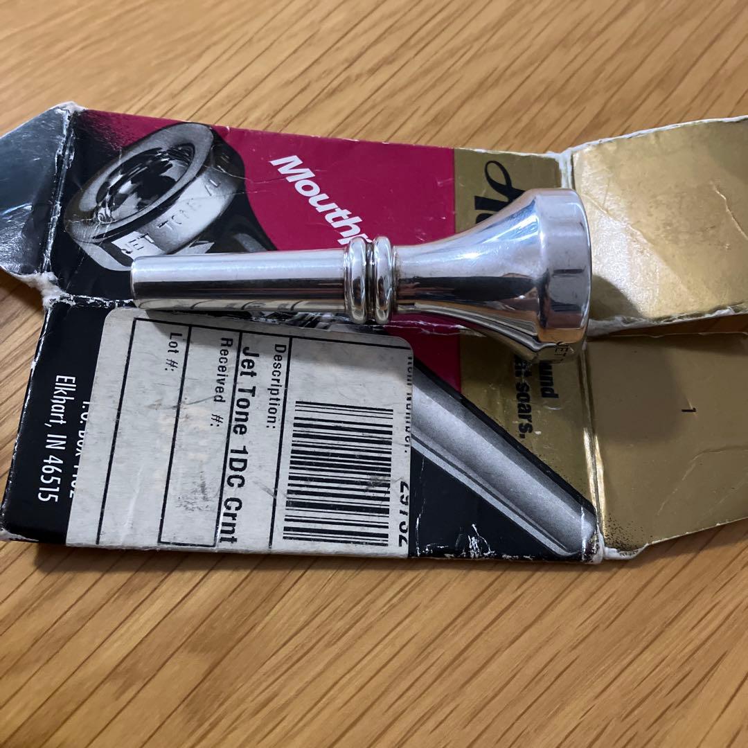 Jet Tone 1DC Crnt Mpc コルネット用マウスピース長期在庫品