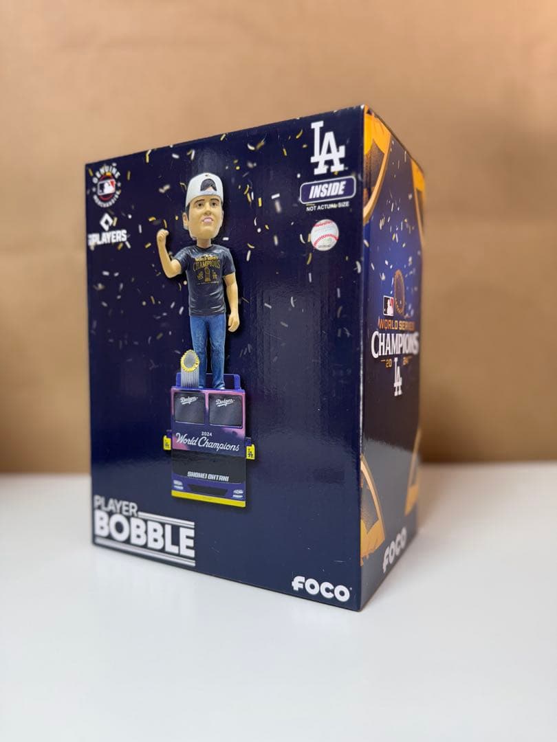大谷翔平　MLB ドジャース　ボブルヘッド ワールドチャンピオンズ　55番
