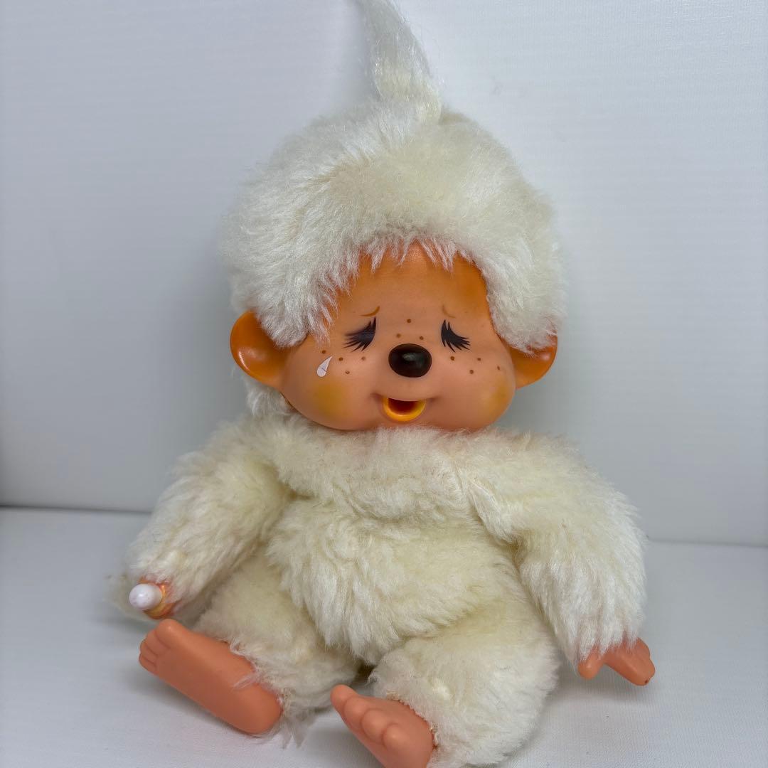 ビンテージ エンドーチェーン レインボー 女の子 モンチッチ 1435