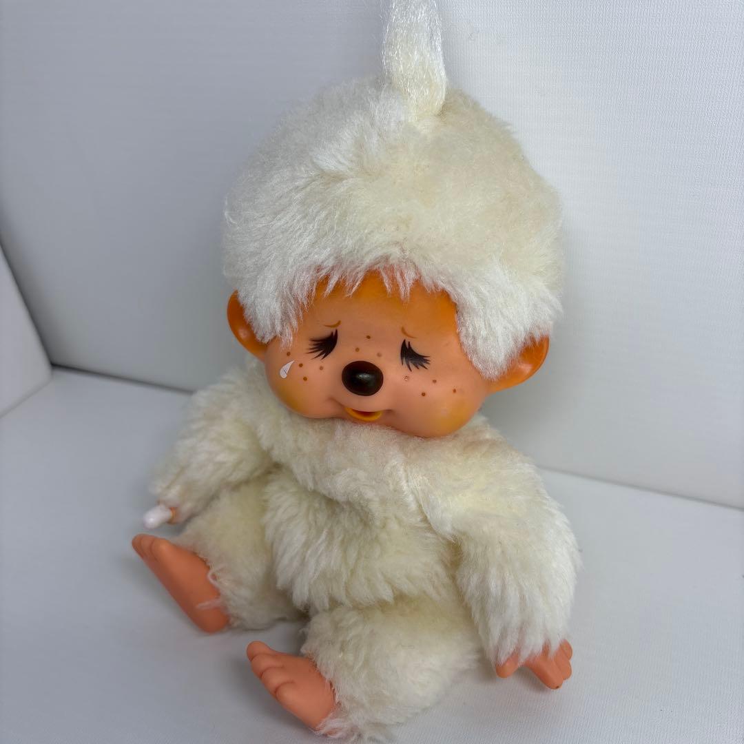 ビンテージ エンドーチェーン レインボー 女の子 モンチッチ 1435