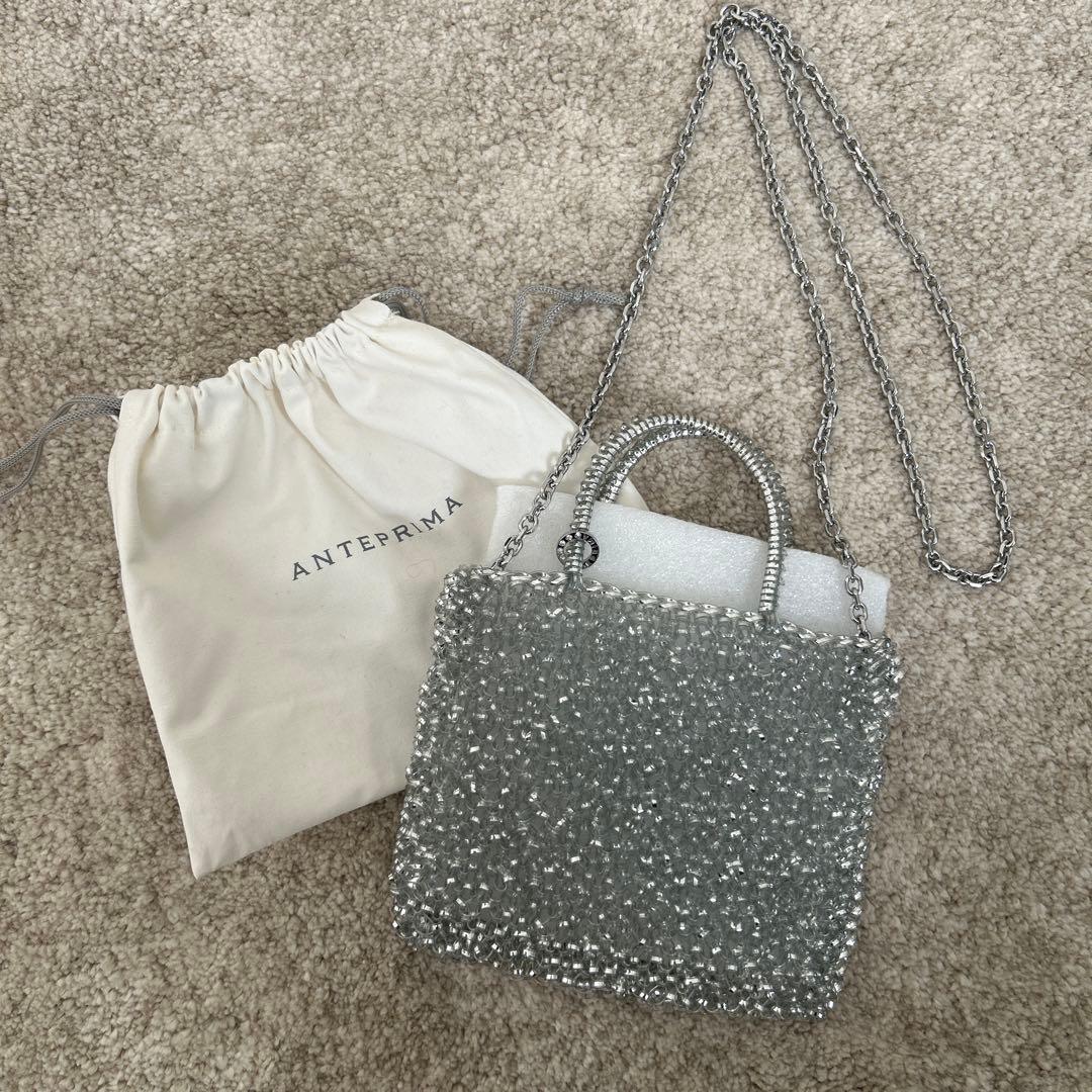 【美品】アンテプリマ　スタンダードミニアトゥーラ　シルバー