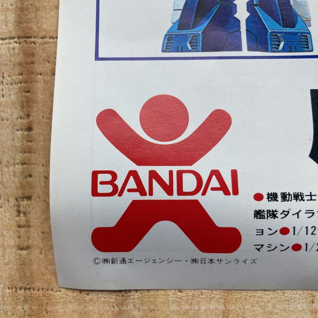 バンダイ　モデラーズ　コレクション　ポスター　当時物　激レア　ガンダムetc