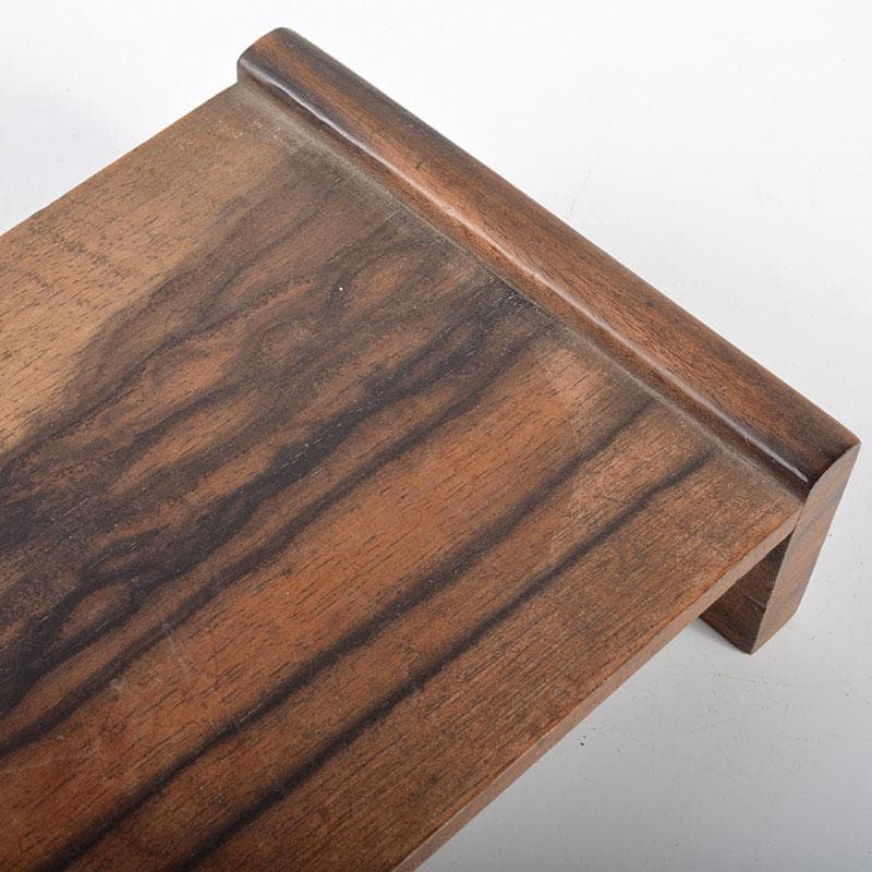 天然黒柿製　飾台　香炉台　V　R4469