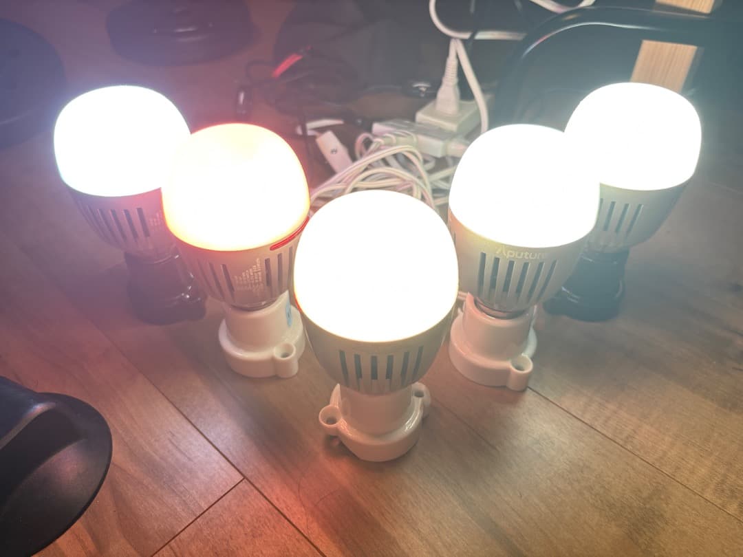 Aputure B7C LED電球 【5個set】