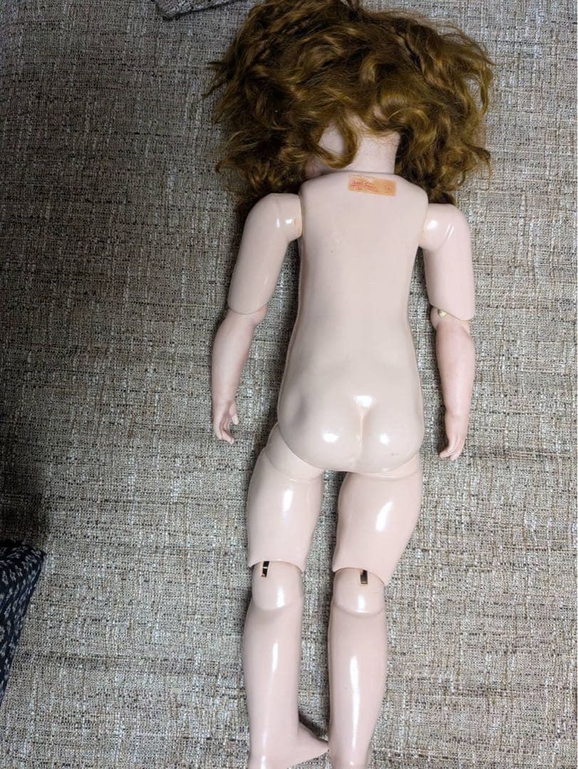 ビスクドール　作家物、1993年　西崎富久子　60センチ　シーリー社ボディ