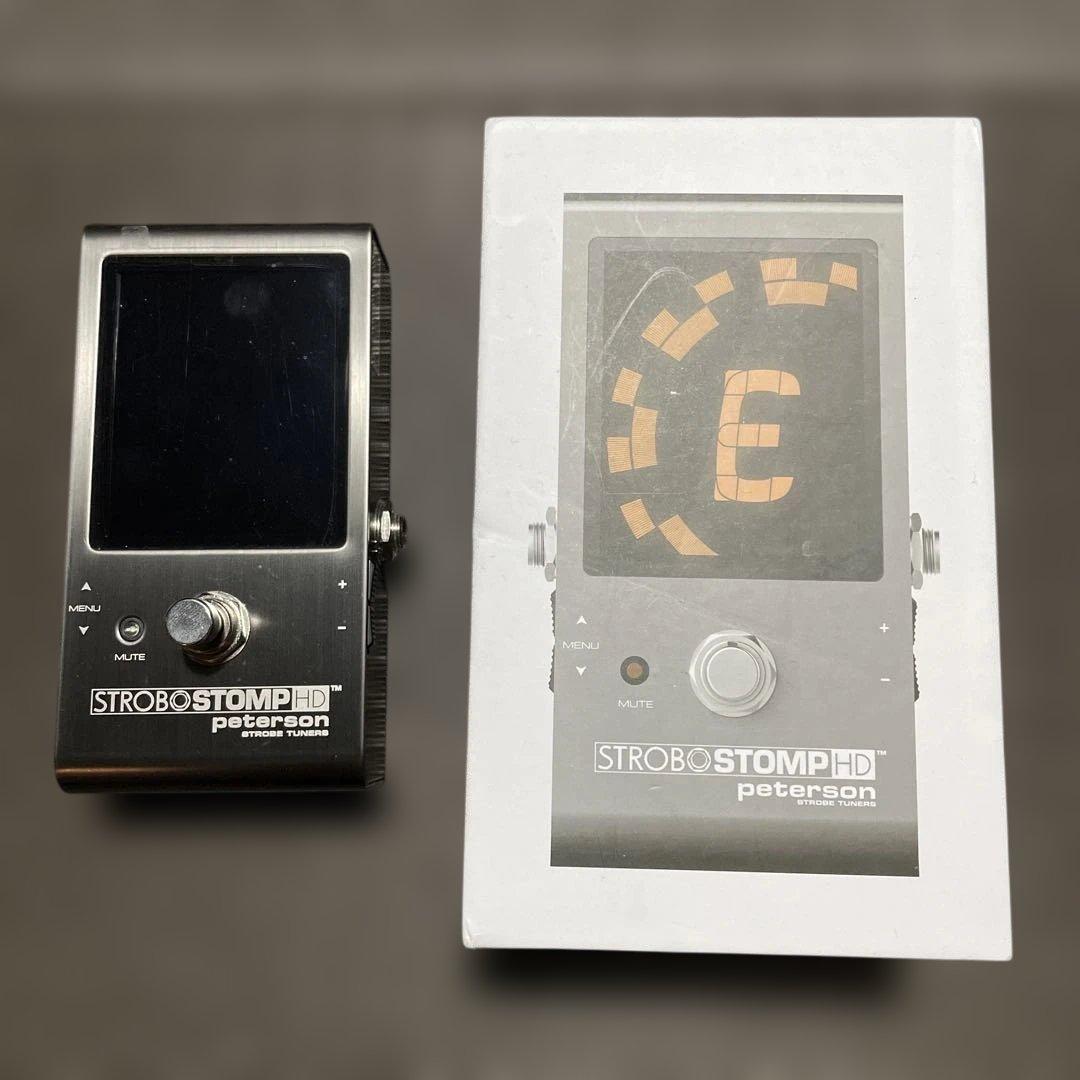 Peterson STROBO STOMP HD ストロボチューナー　美品中古
