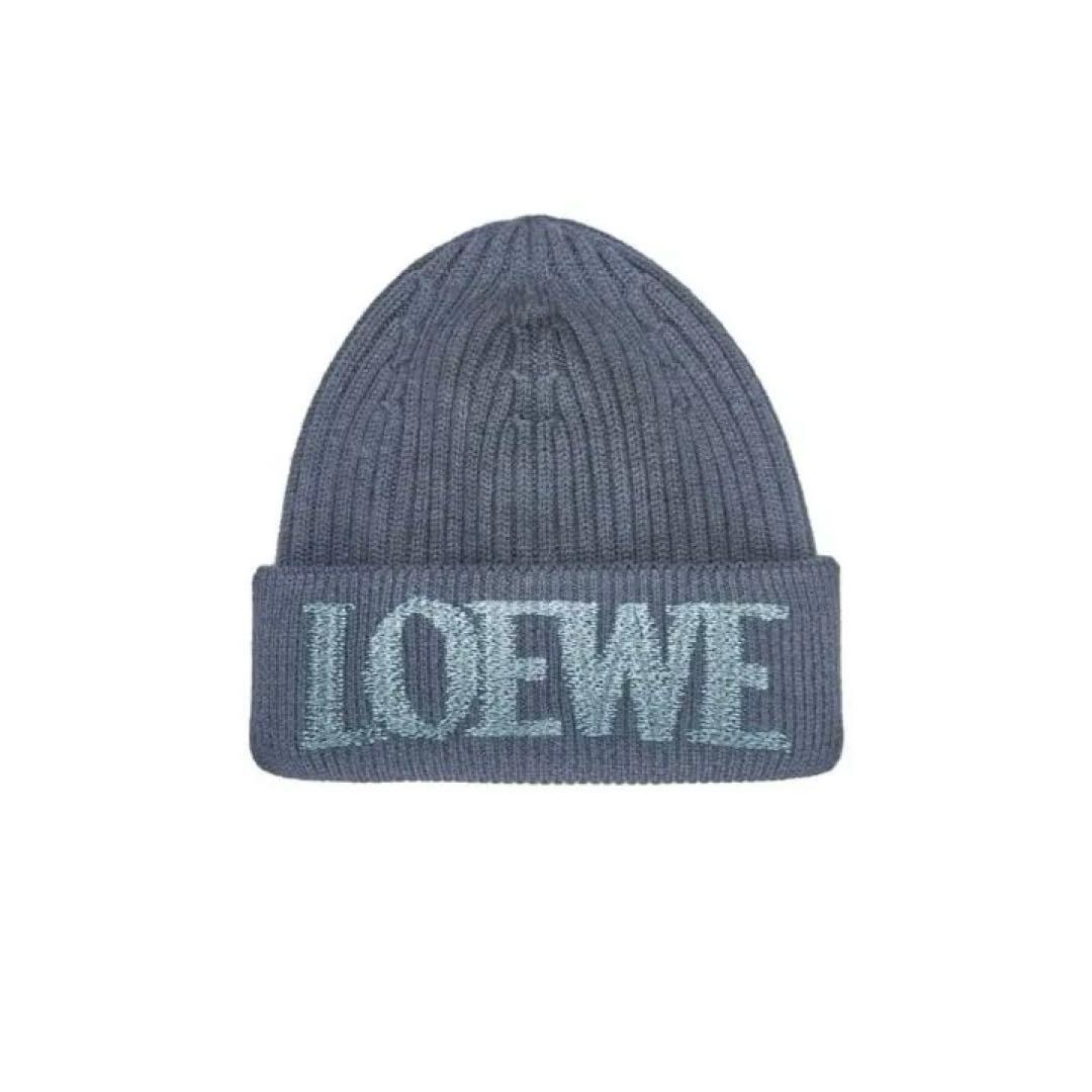 新品 LOEWE ビーニー ニット帽