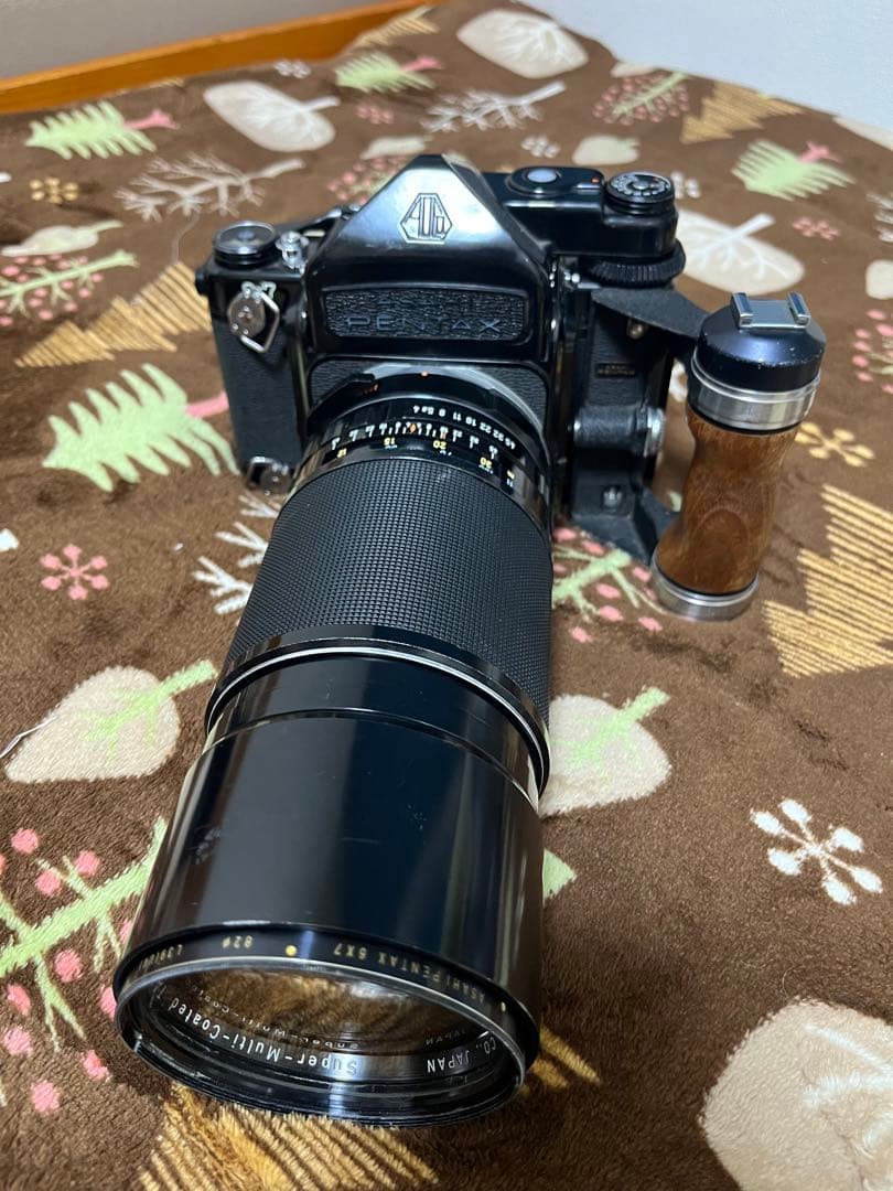 PENTAX67 望遠レンズ付き