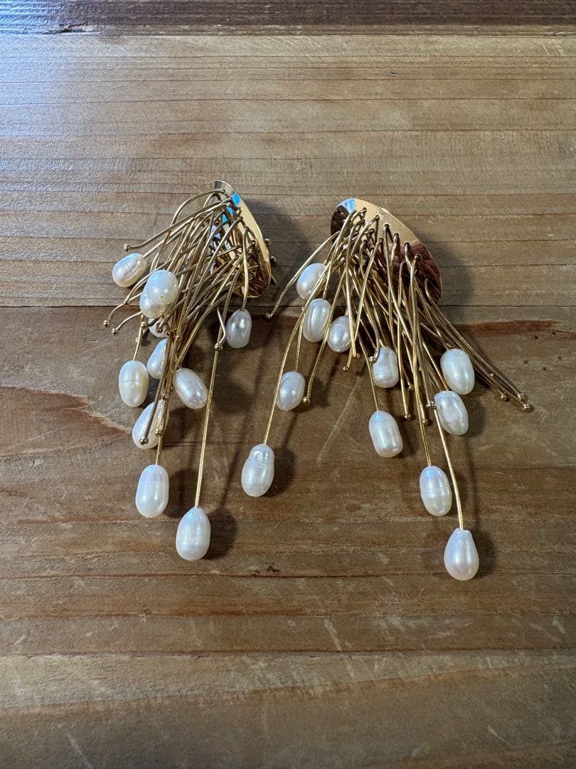 ド*ラ様 JIL SANDER MULTILINE EARRINGS