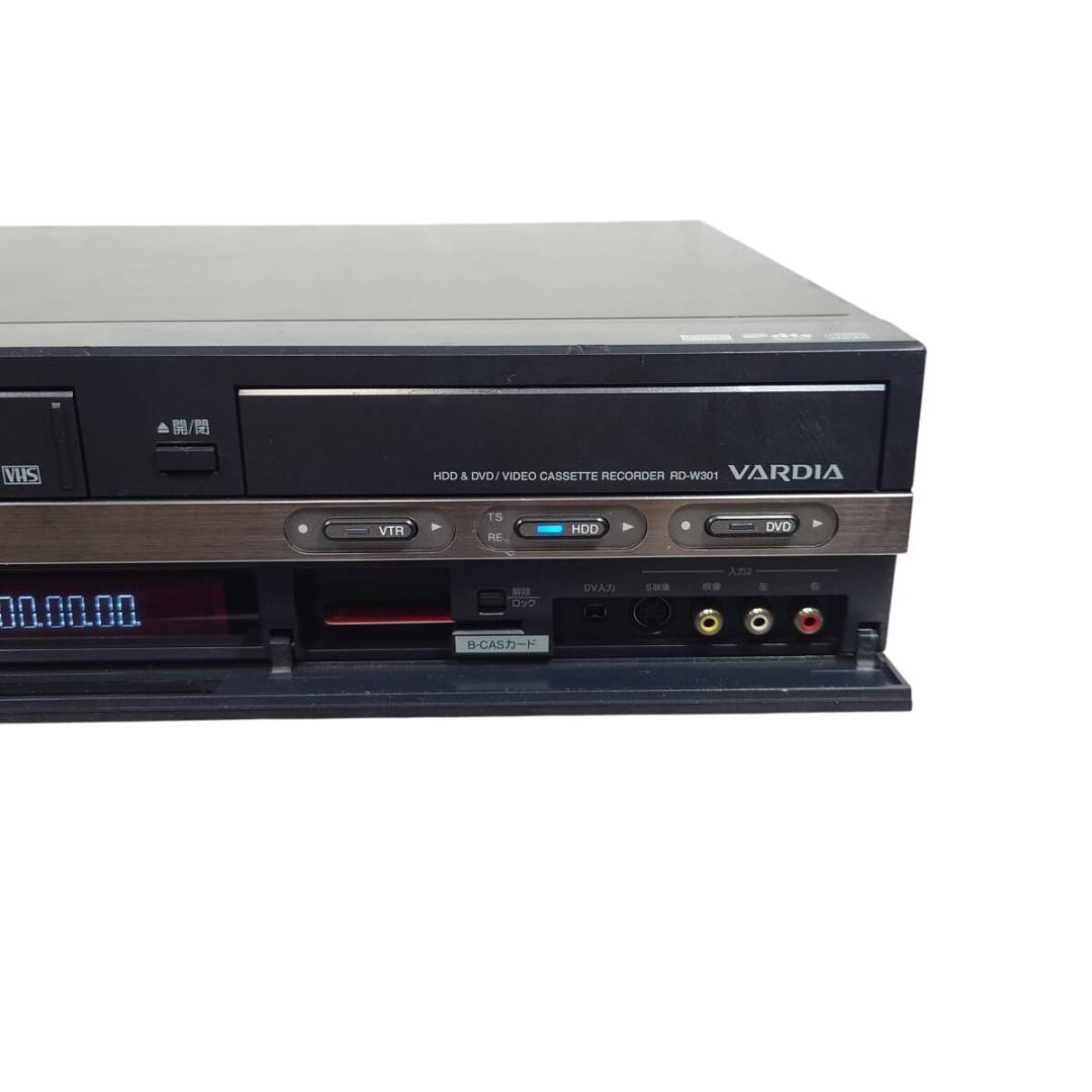 箱付☆動作品 東芝 RD-W301 VTR一体型HDD＆DVDレコーダー VHS