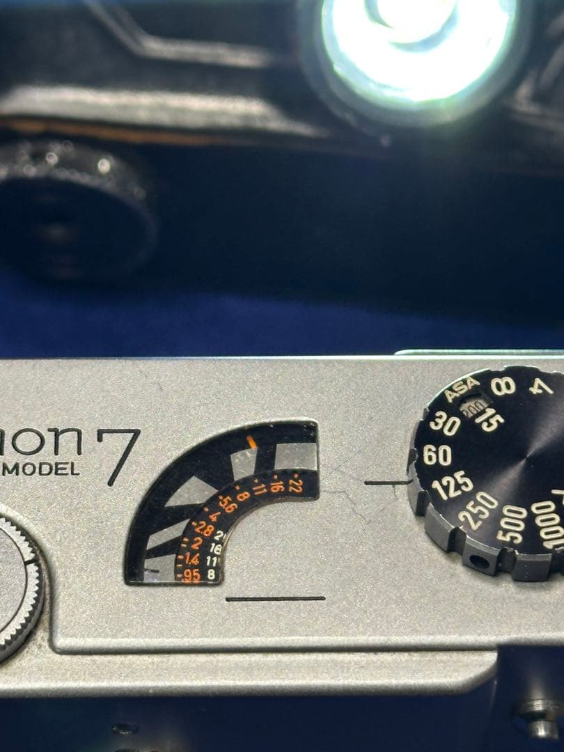 canon MODEL 7 完動➕50mm f1.8　レンズOK