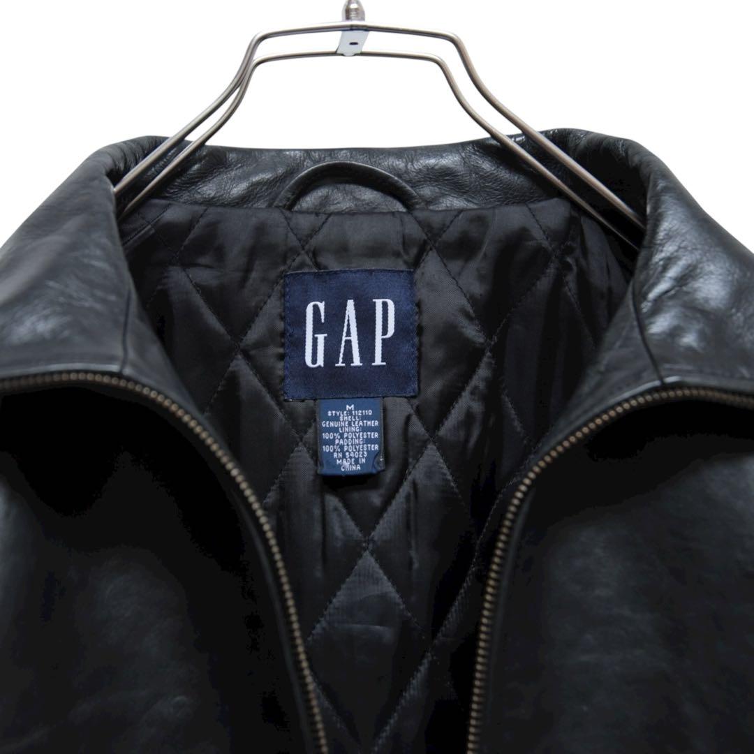 old gap レザージャケット　ギャップ　90s Mサイズ