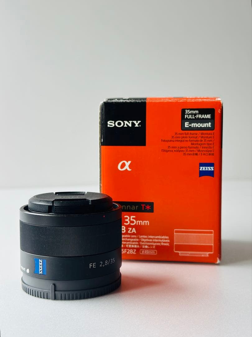 【良品】SONY E 35mm F2.8 ZA レンズ