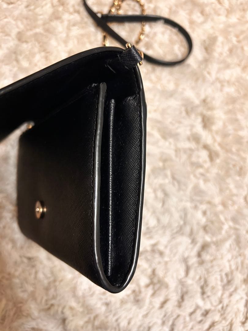 【美品】　トリーバーチ　チェーンウォレット　ロビンソン　ブラック