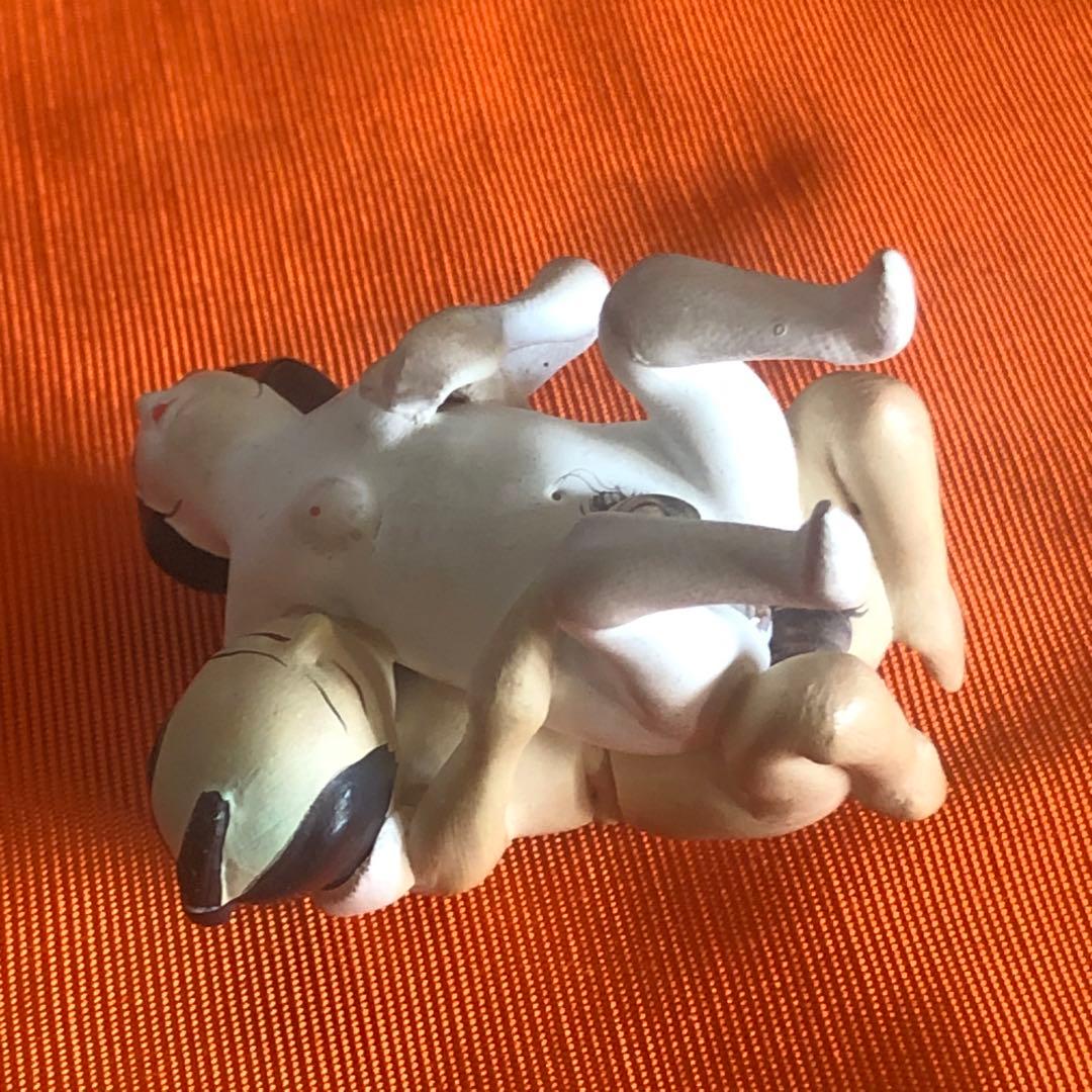 春画　陶器　春画人形　置物