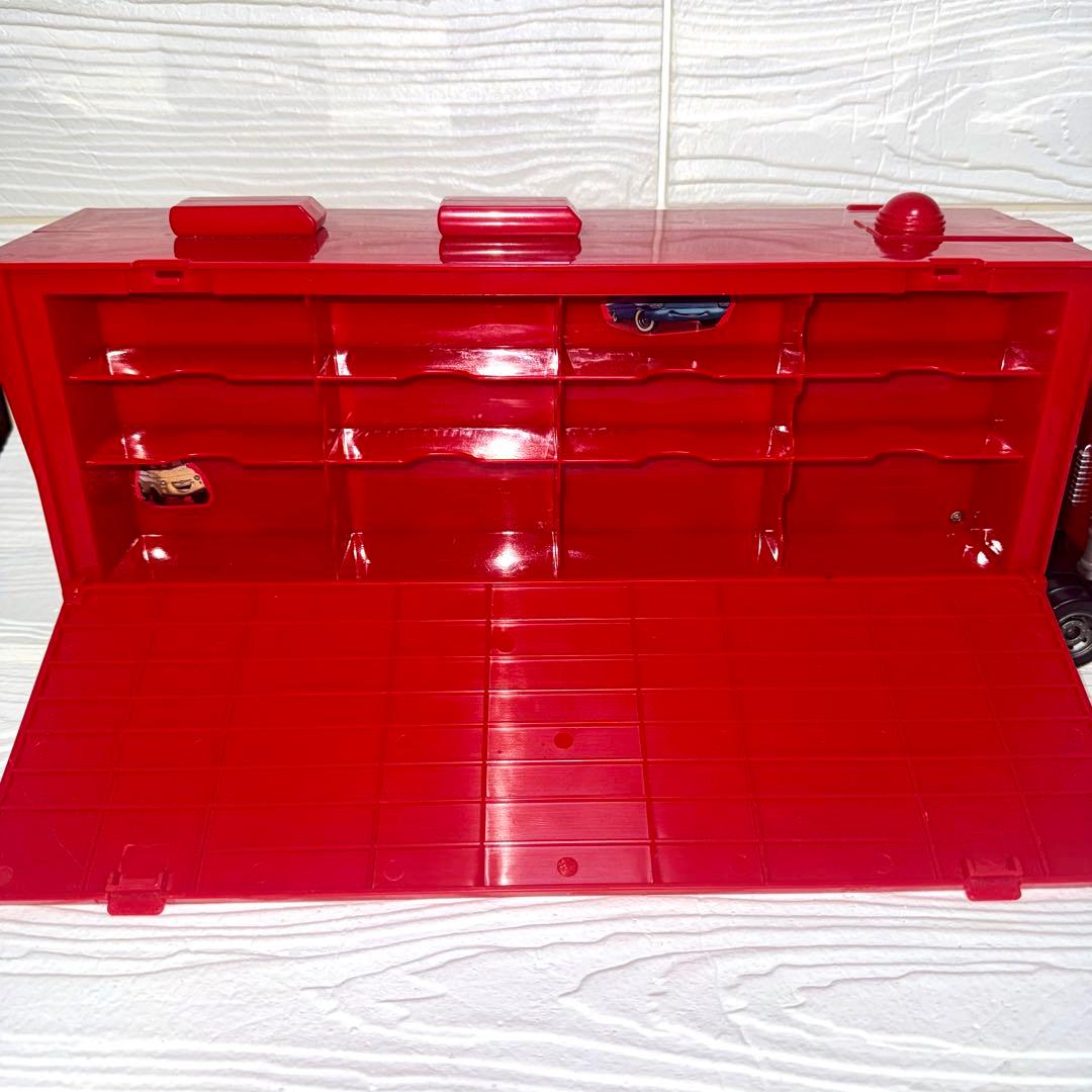 【廃版】ディズニー カーズ トミカ 大きなコレクションケースマック