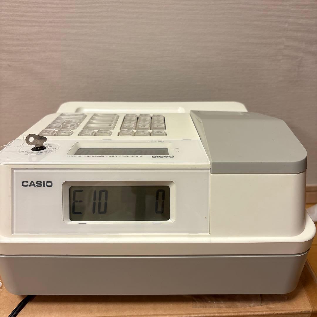 CASIO NL-100-WE 電子レジスター