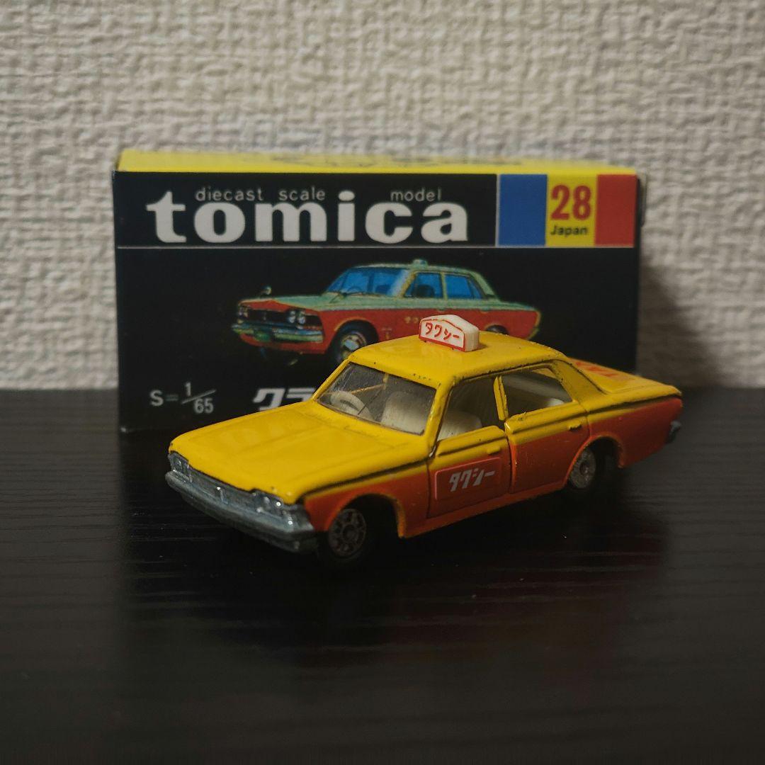 TOMICA　トミカ　クラウン　タクシー　1Dホイール
