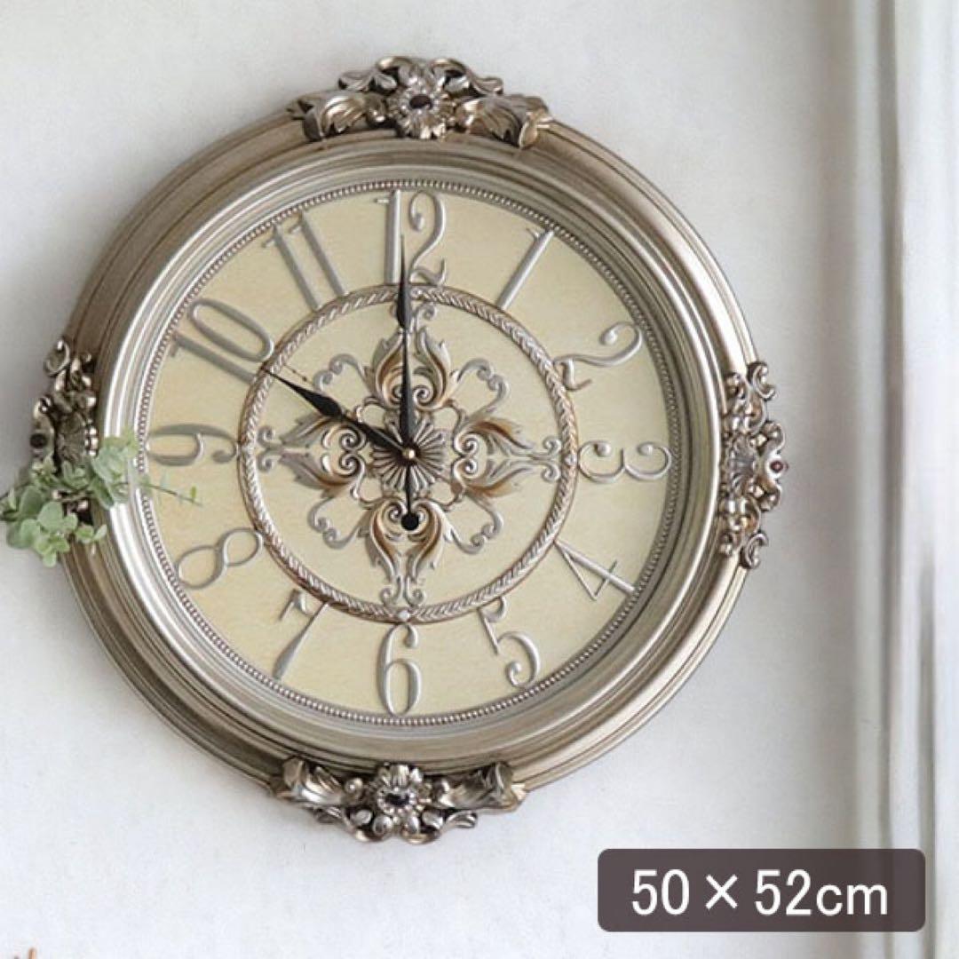 再度値下げ中！新品未使用　アンティーク　ロココウォールクロック