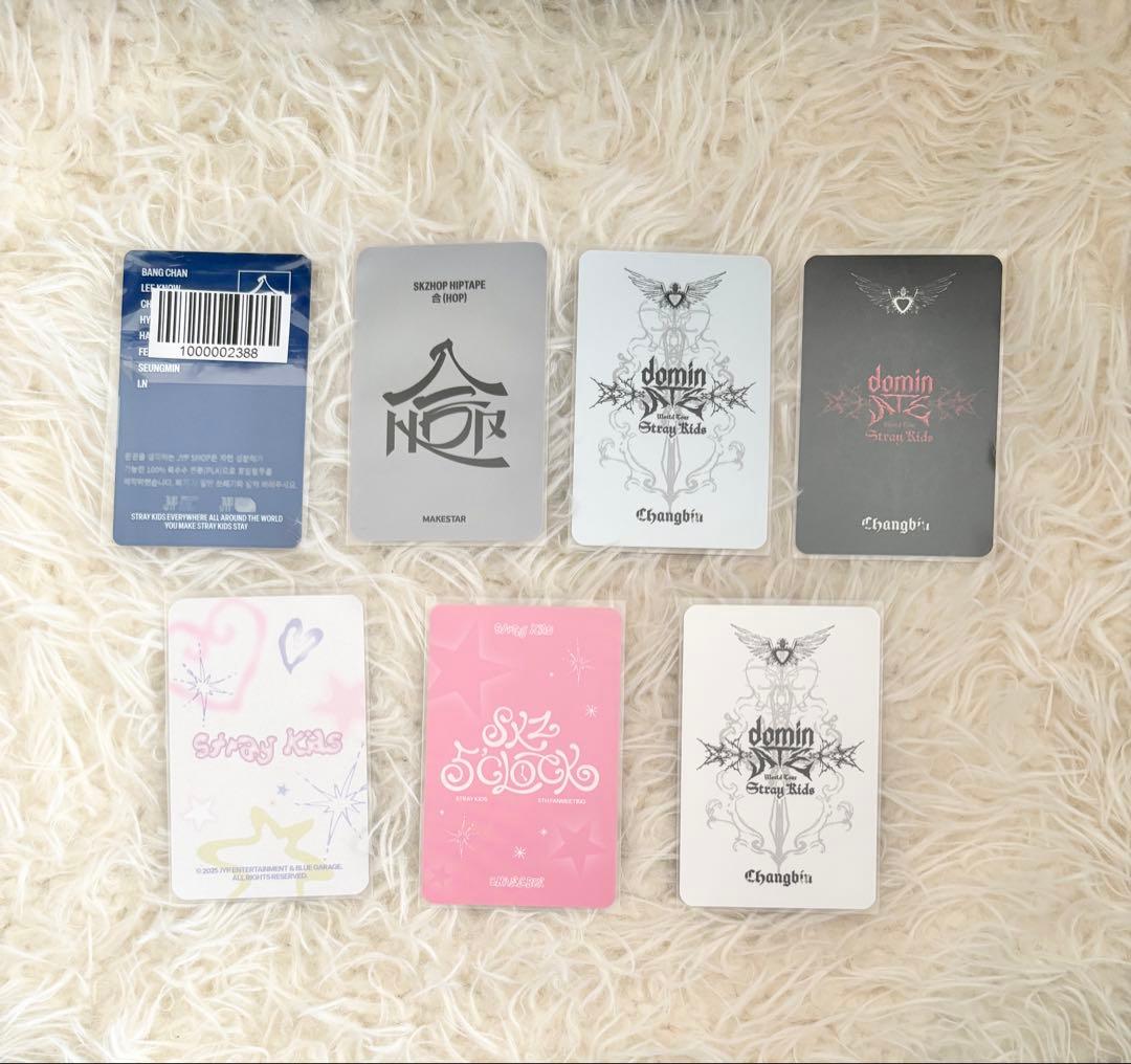 StrayKids　チャンビン合　HOP　NEMO　JYP