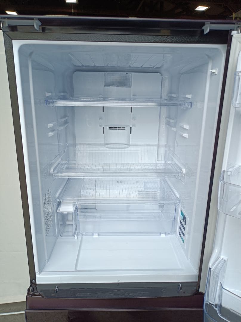 M44【送料込み】SHARP 2021年製　自動製氷付　冷凍冷蔵庫 350L