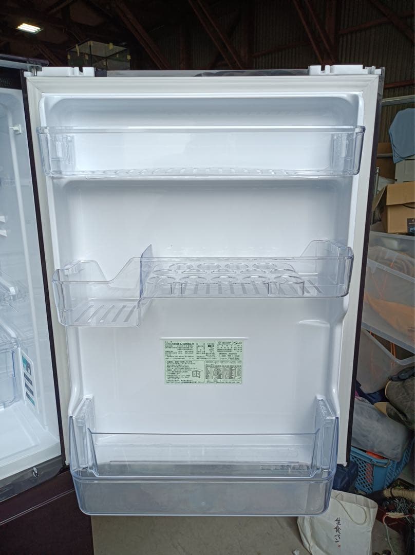 M44【送料込み】SHARP 2021年製　自動製氷付　冷凍冷蔵庫 350L