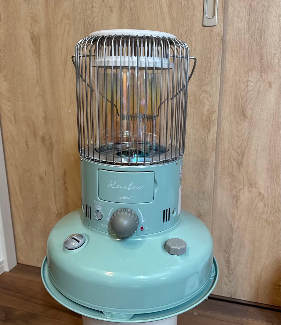 限定Rainbow 石油ストーブミントグリーン　未使用