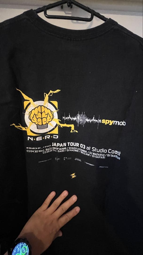 N.E.R.D. Tシャツ swagger japan tour XL
