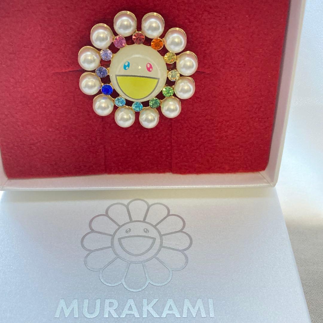 【新品】Liquem 村上隆 コラボ ピンズ パールフラワー