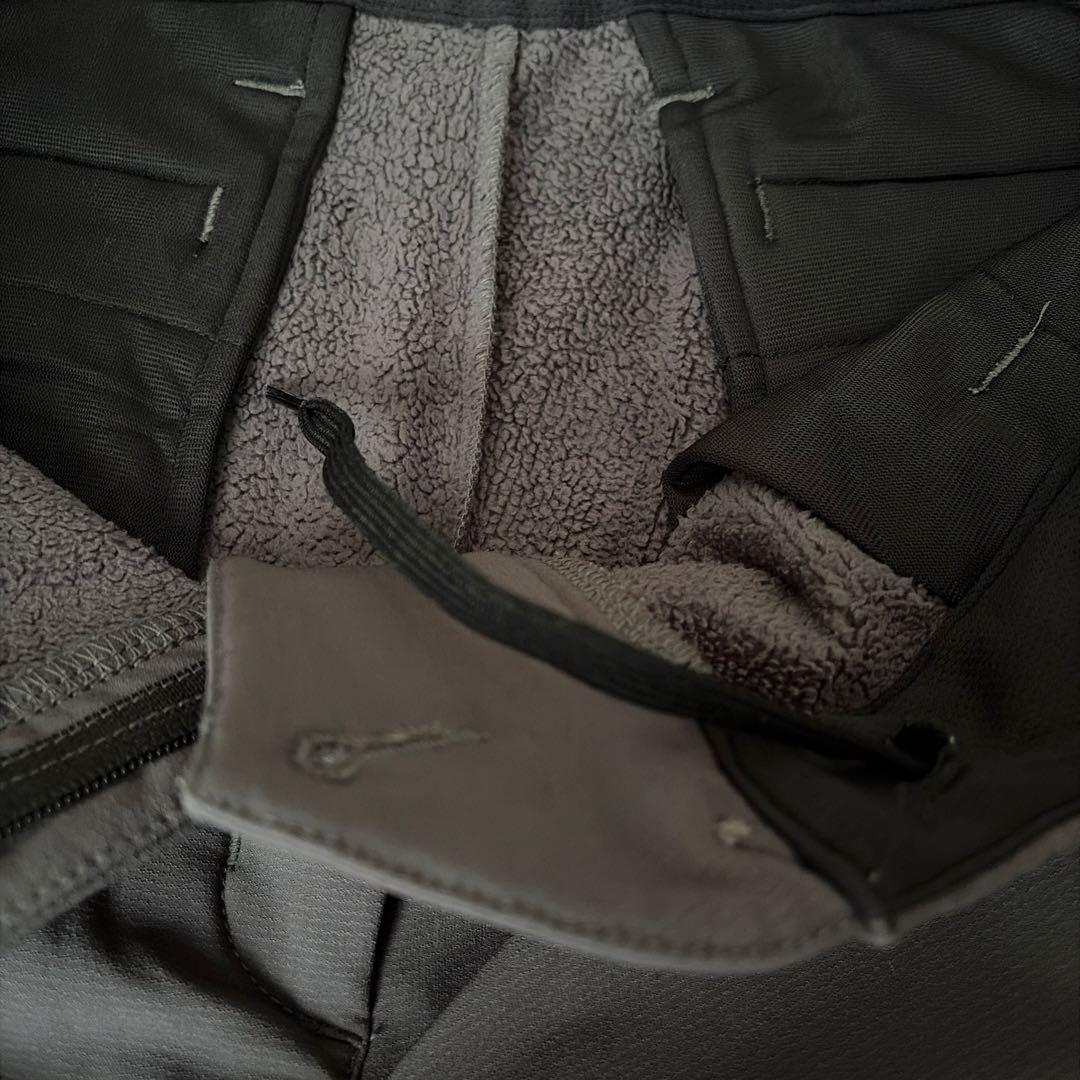 美品ブリーフィング　ストレッチバックフリースジョガーパンツ グレー　M