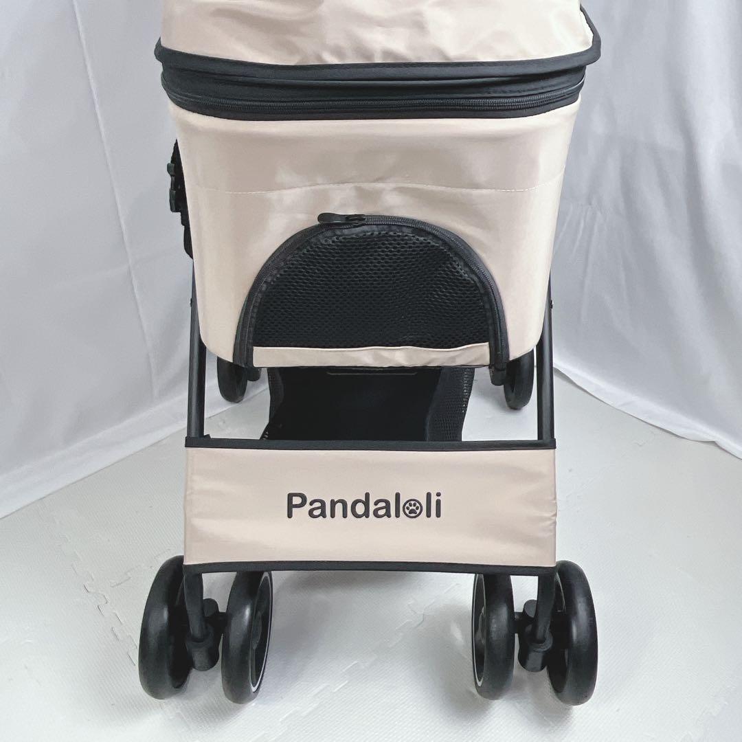 Pandaloli ペットカート　ベージュ　耐荷重20Kg