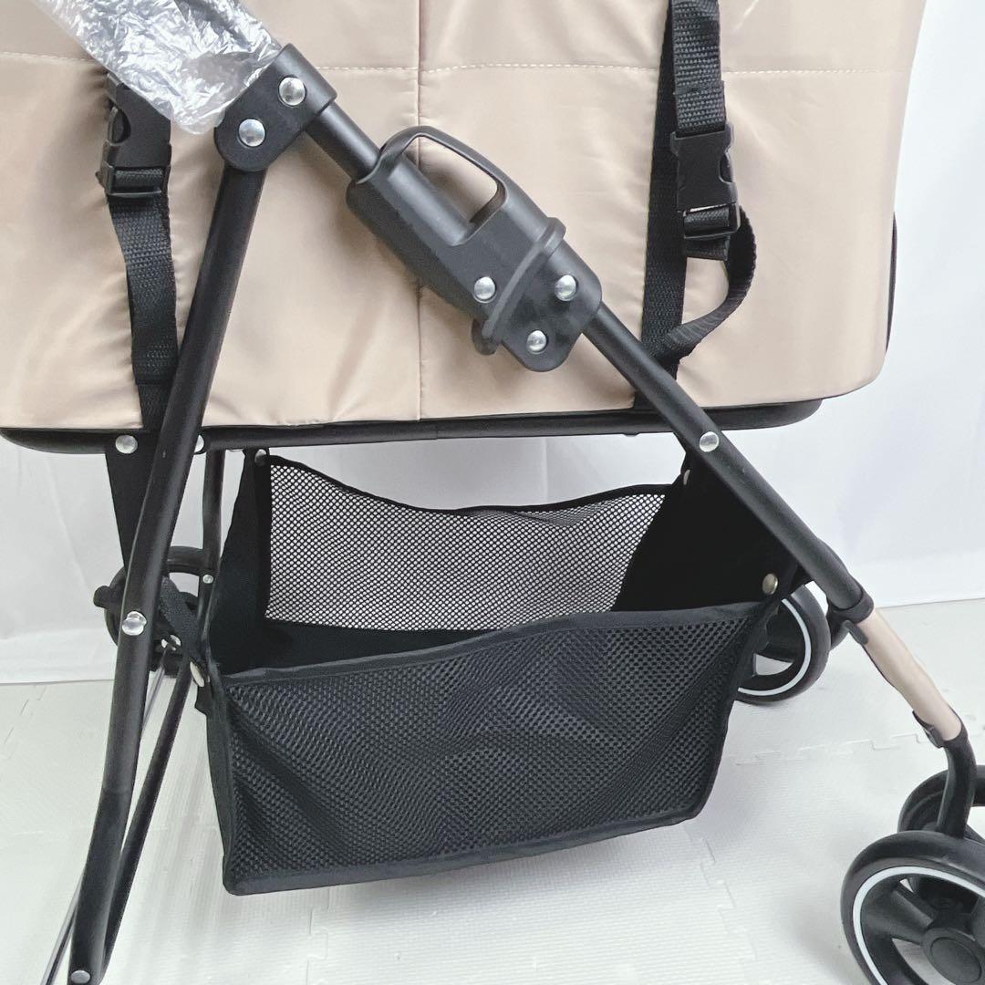 Pandaloli ペットカート　ベージュ　耐荷重20Kg