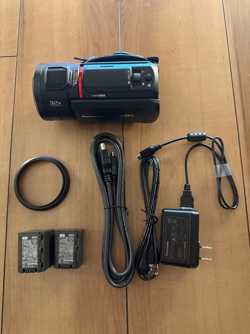 新品未使用品　2024年製Panasonic HC-VX2MS-Kビデオカメラ