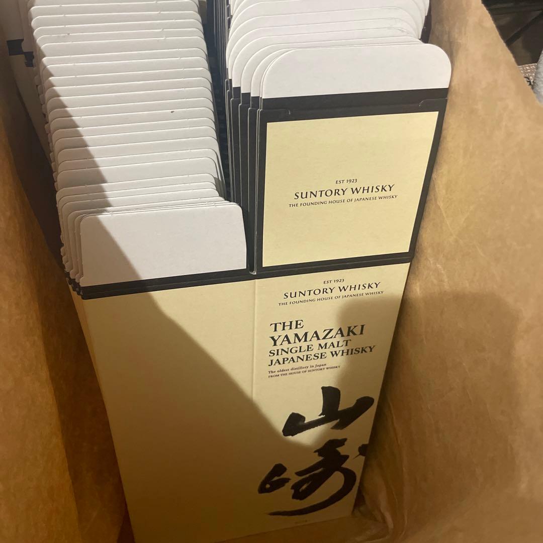 山崎ウィスキー　12年　空箱　51枚　響