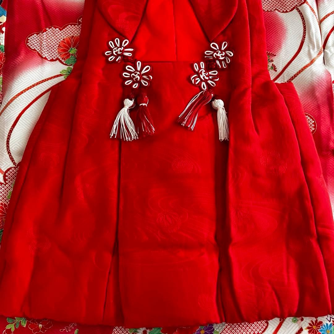 七五三　女の子　着物　アンティーク　三歳