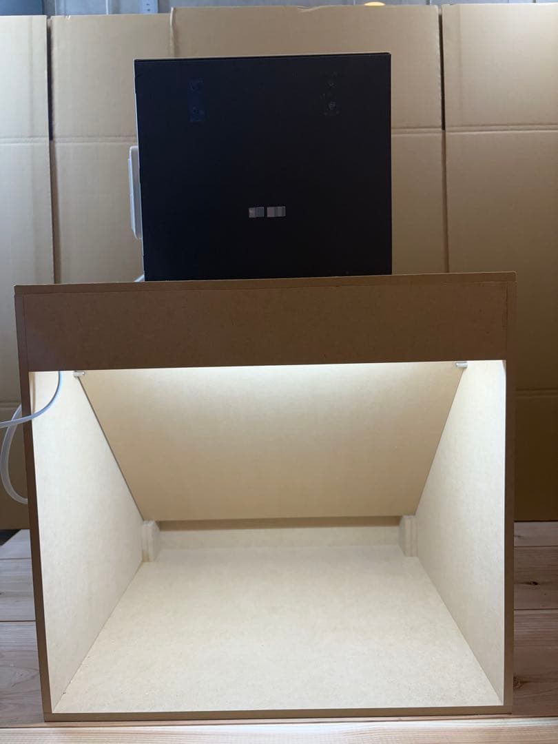 《送料無料・匿名配送》塗装ブース　安心のパナソニックシロッコファン付き