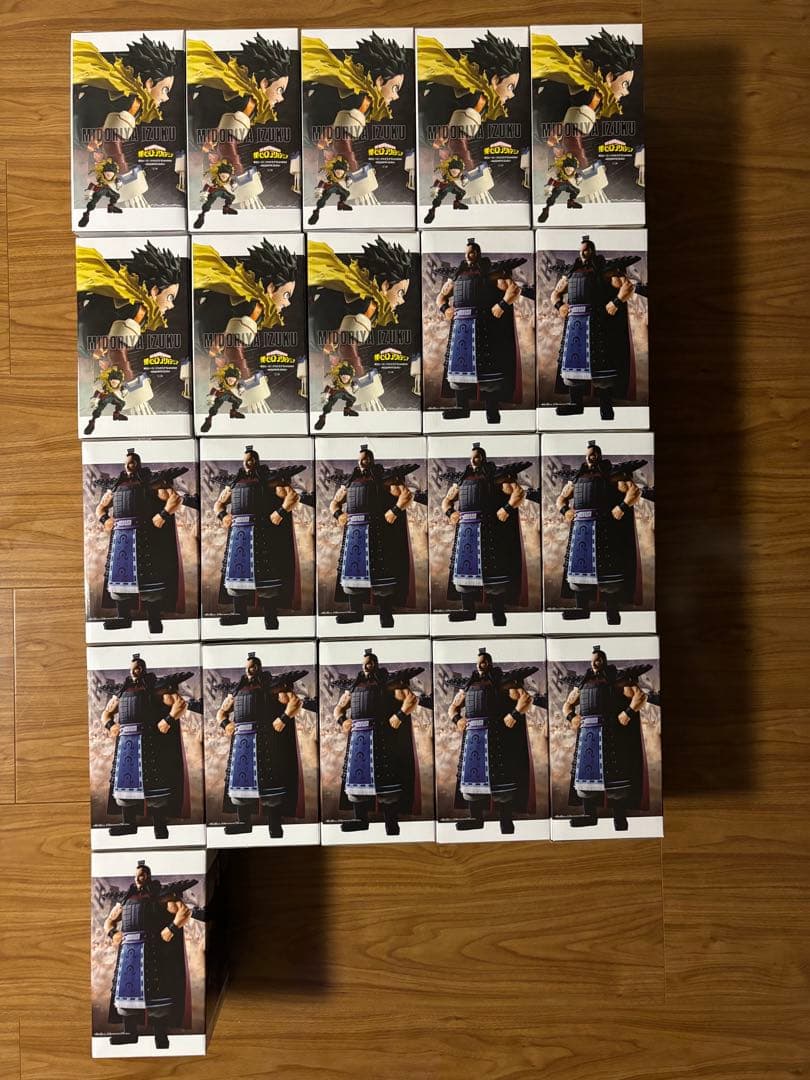 Grandista　王騎　緑谷出久　フィギュア21体セット