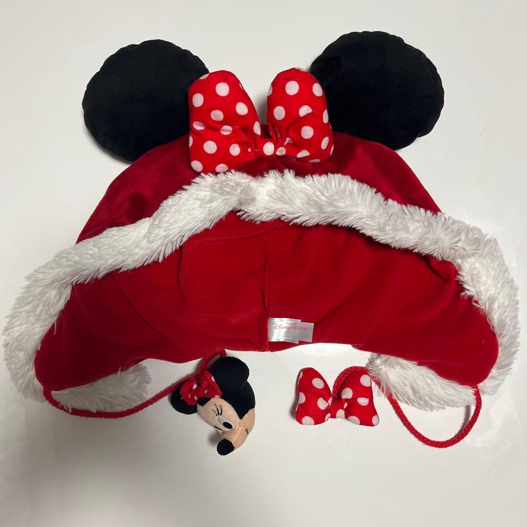 ディズニー ファンキャップ ミニー クリスマス サンタ