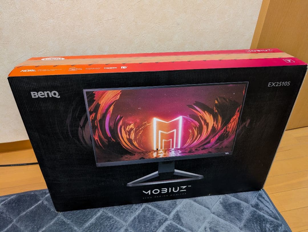 【傷無し】BenQ EX2710 24.5インチ ゲーミングモニター